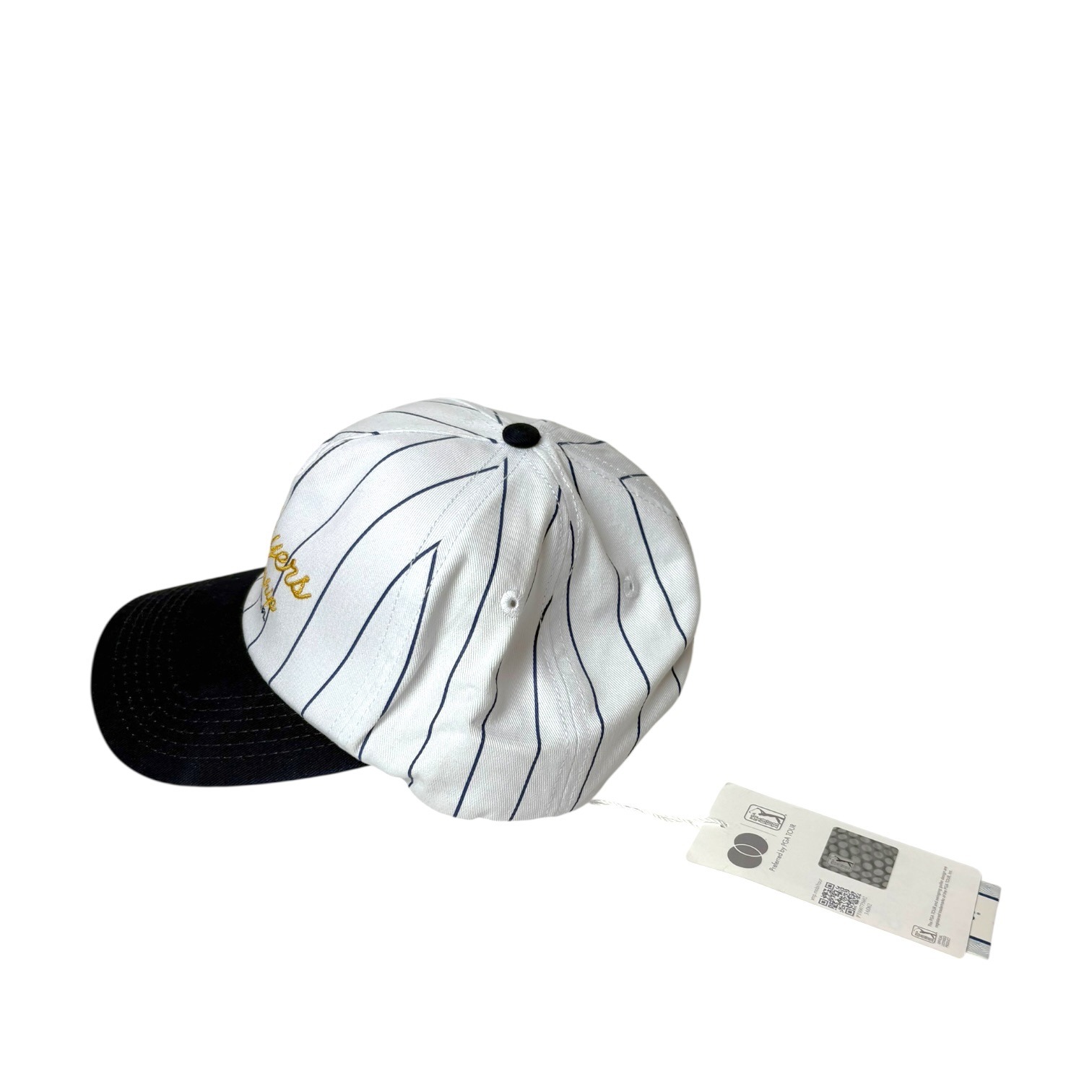 The Players Championship Hat Pga Golf Barstool Pinstripe Snapback White Navy Nwt — image 4 of 8